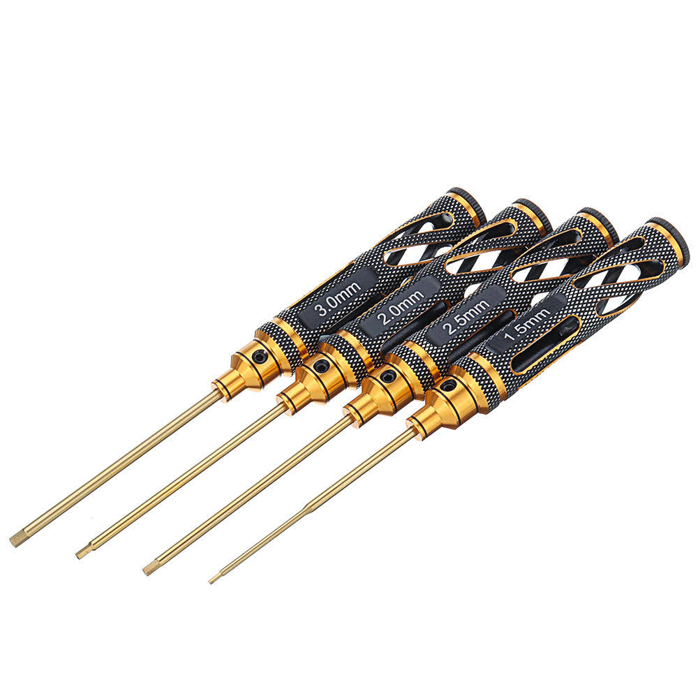 1.5/2.0/2.5/3.0mm Hex Screwdriver Set K827