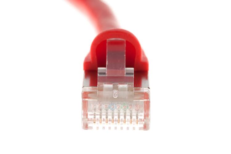 Cat6 Shielded Ethernet Patch Cable 75 ft Red S378037
