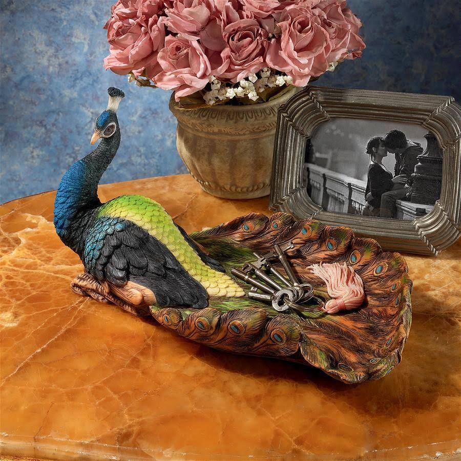 Peacock Sculptural Dish S939