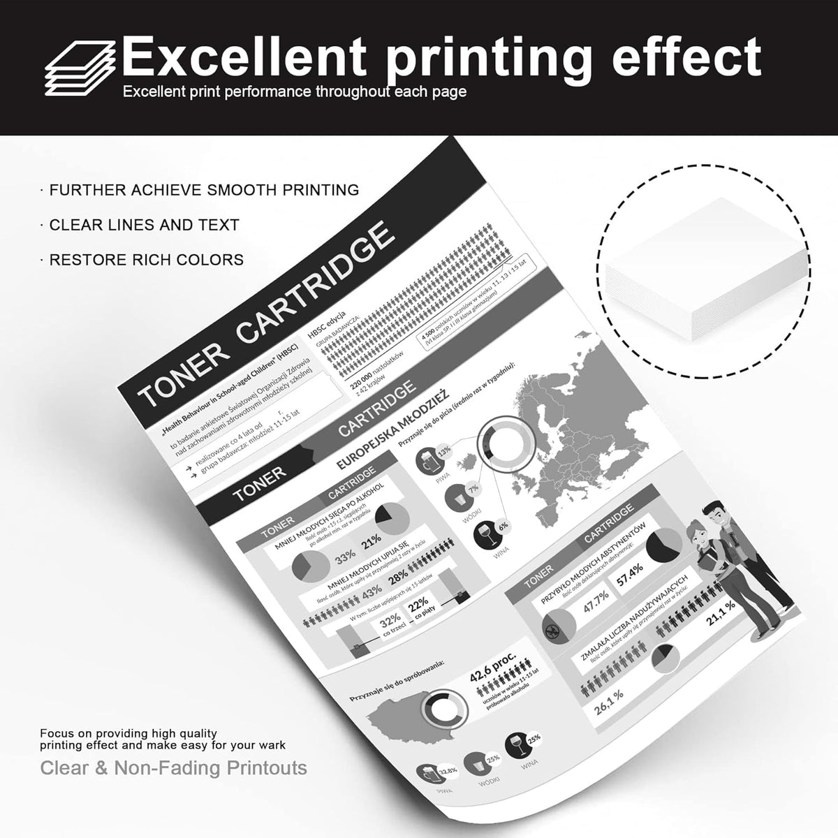 Black Toner Cartridge 1-Pack L375