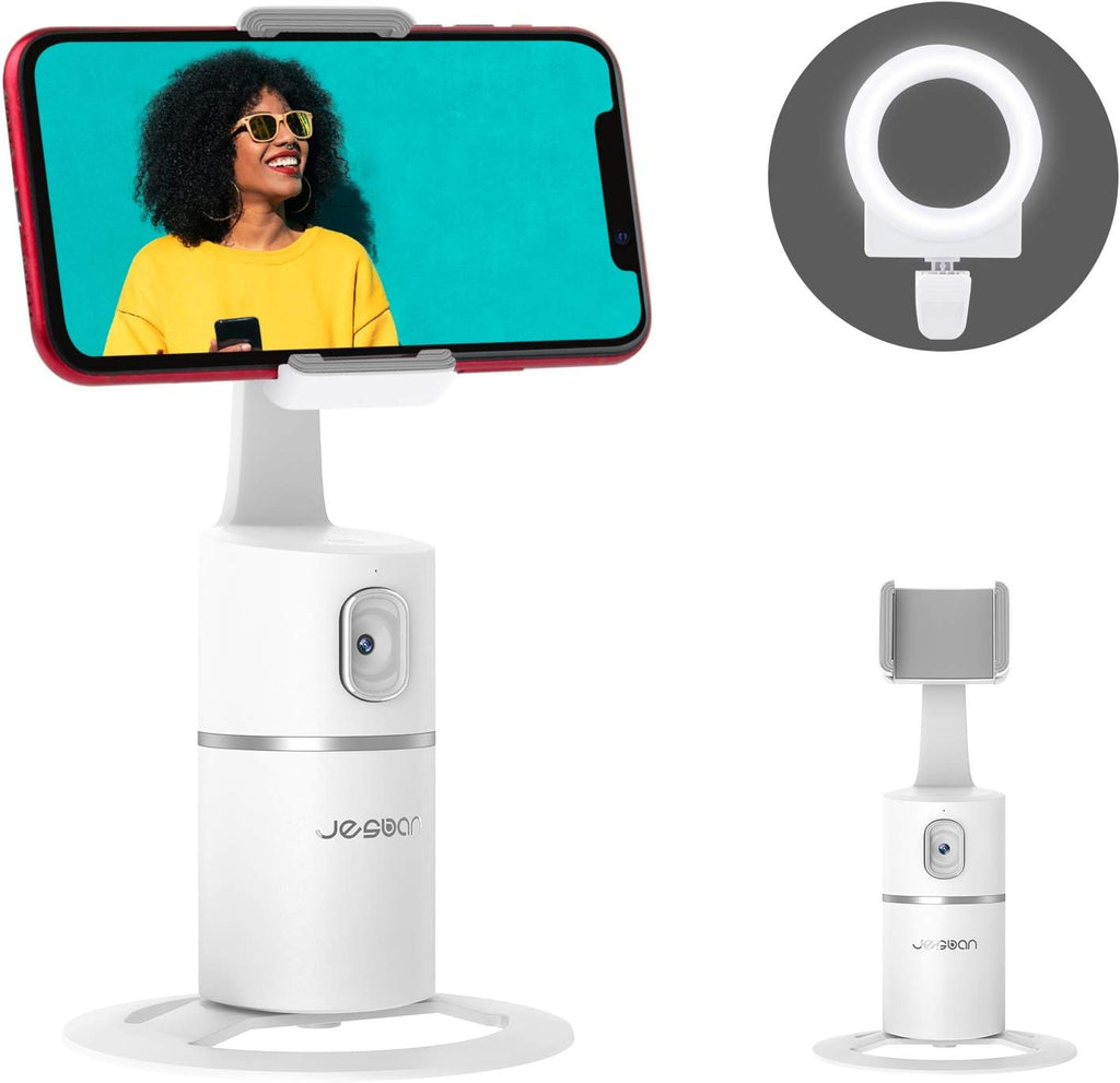 360° Rotation Phone Camera Mount with Selfie Ring Light K106