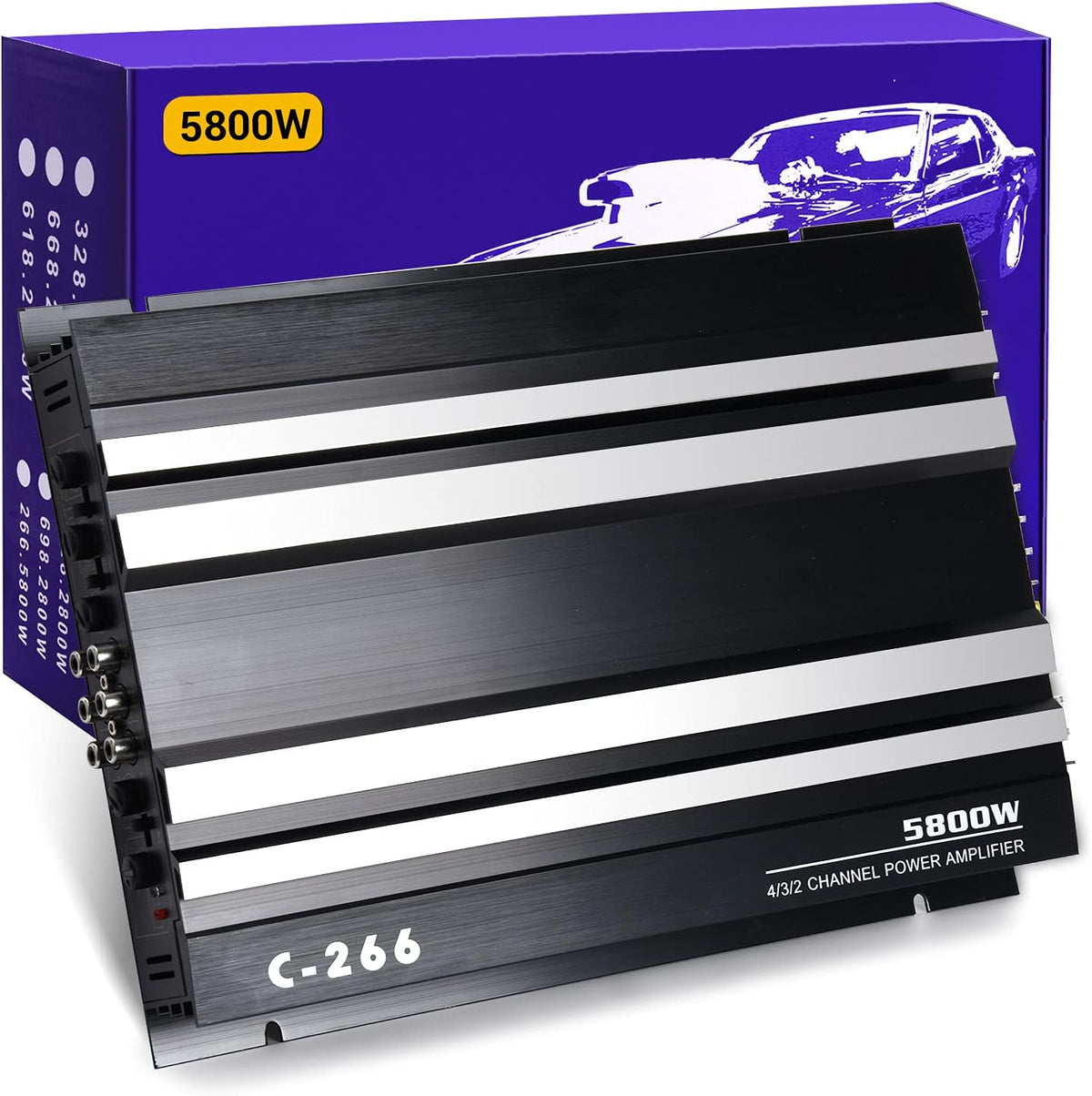 4 Channel Class A/B Car Amplifier U5534