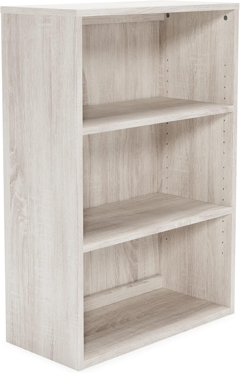 Whitewash 2 Shelves Bookcase Y133