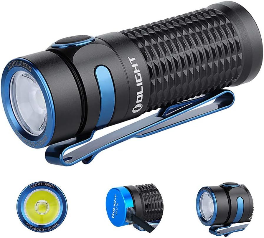 1200 Lumens Ultra-Compact Rechargeable EDC Flashlight J698