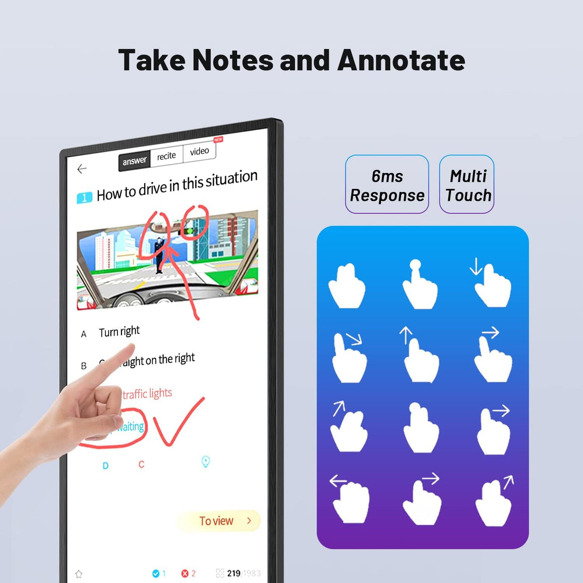 49 Inch Digital Electronic Whiteboard K3231