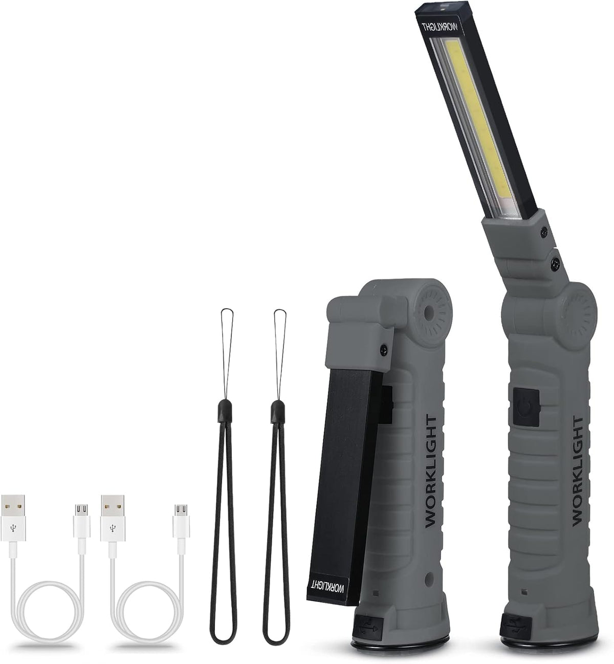 Rechargeable LED Work Lights, 5 Modes Portable Magnetic Worklight, 4 Pack U410761