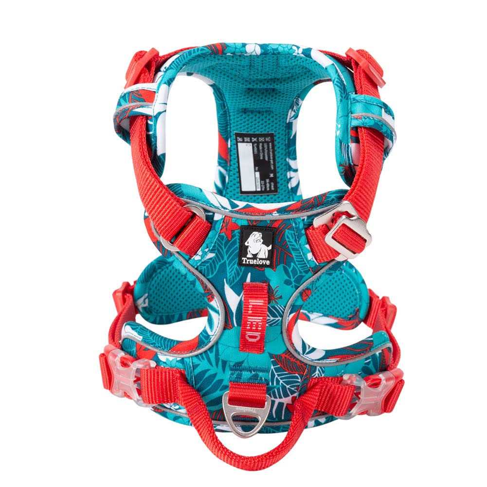No Pull Dog Harness with Quick-Release Neck Strap H140