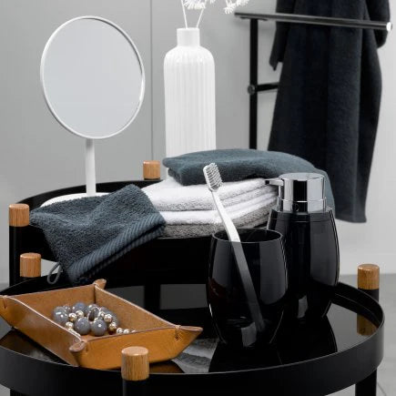 Rock Grey Hand Towel I6356