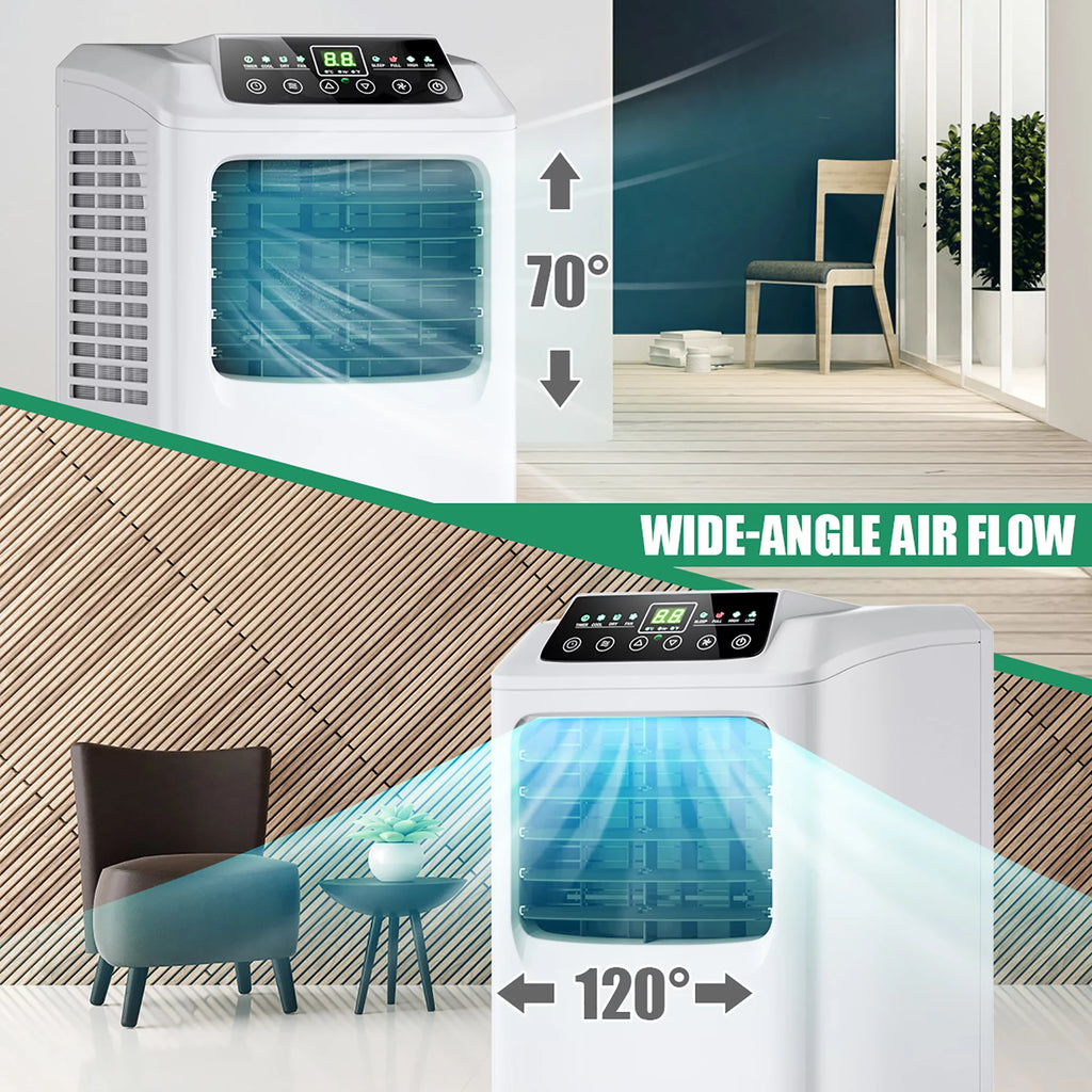 5500 BTU 3-in-1 Portable Air Conditioner with Dehumidifier and Window Kit T52020