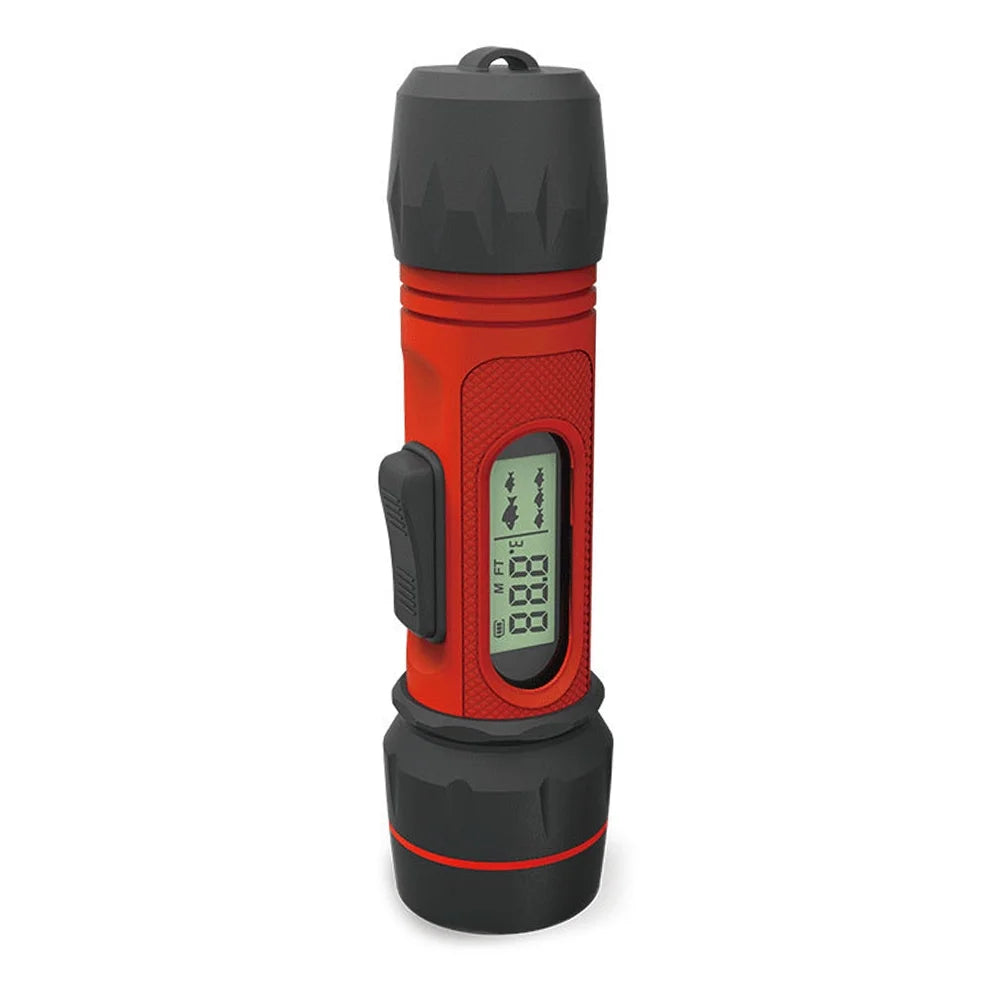 Arealer Sonar Ice Fishing Fishfinder with LED Underwater Light Wireless Handheld Fishfinder with 0.8-90m Detection Depth G3467