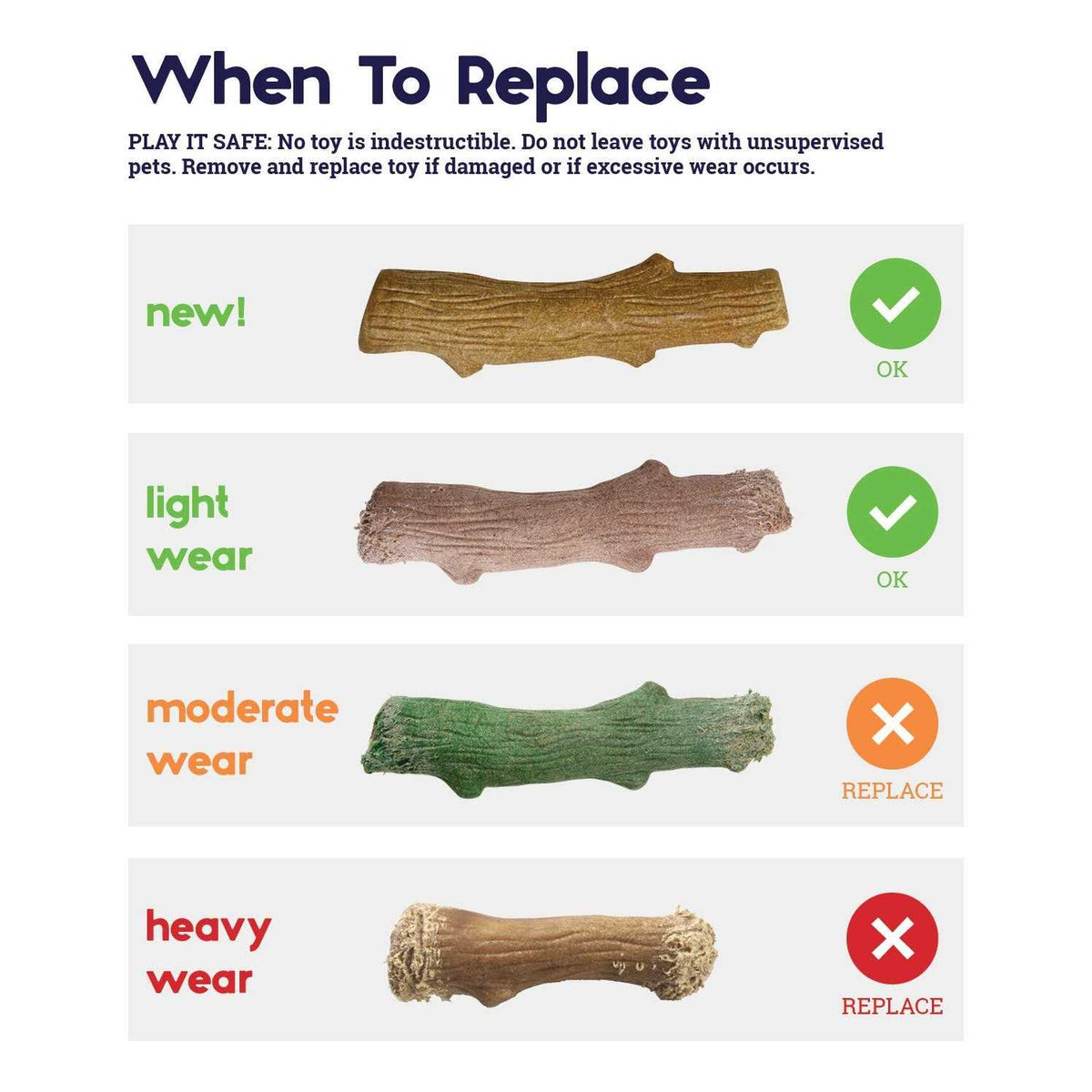 Dogwood Stick Dog Toy P879954