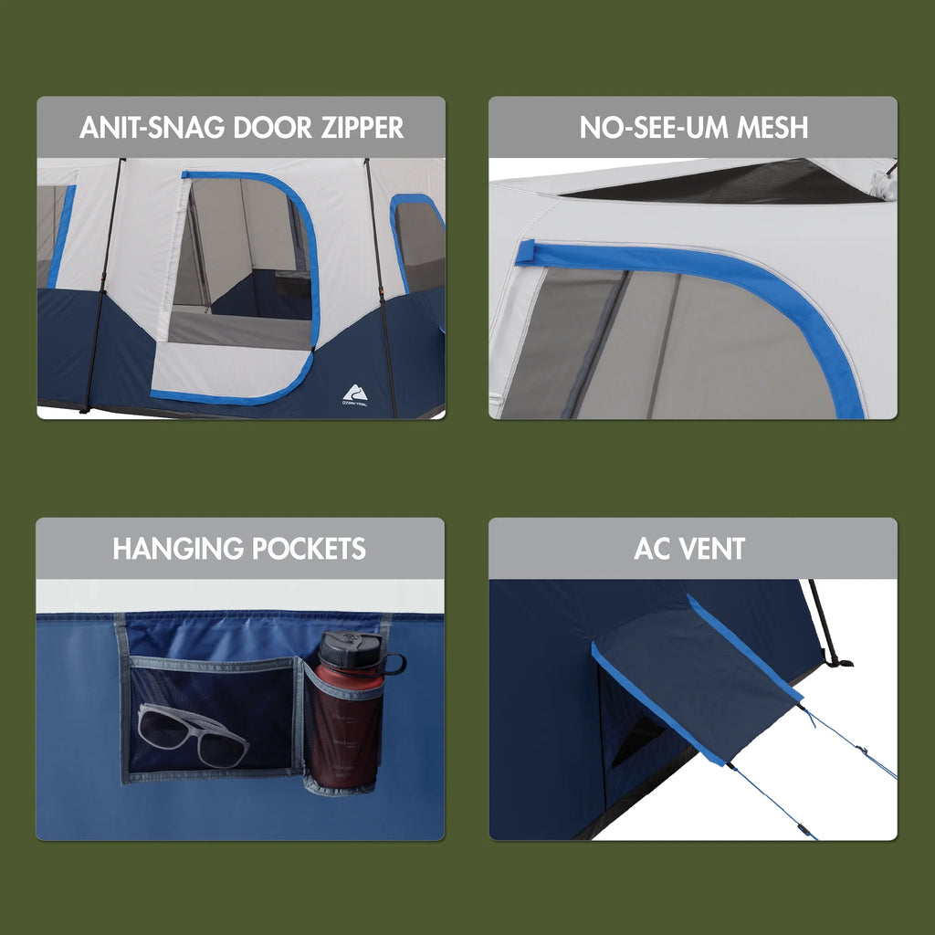 13' x 9' 8-Person Cabin Tent X409734