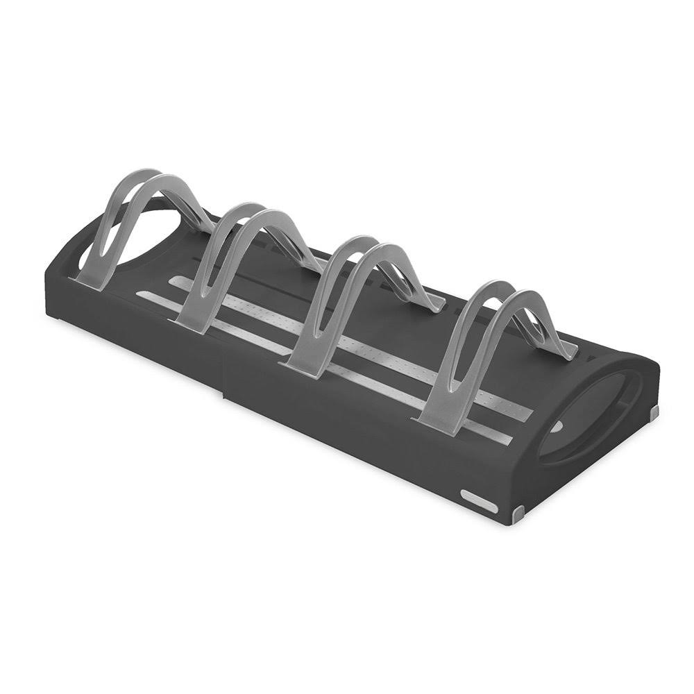 Black/Grey Expandable Cookware Stand W364917