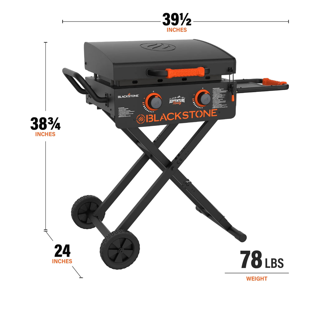 2-Burner 22 Propane Griddle with Flex-fold Legs N83411