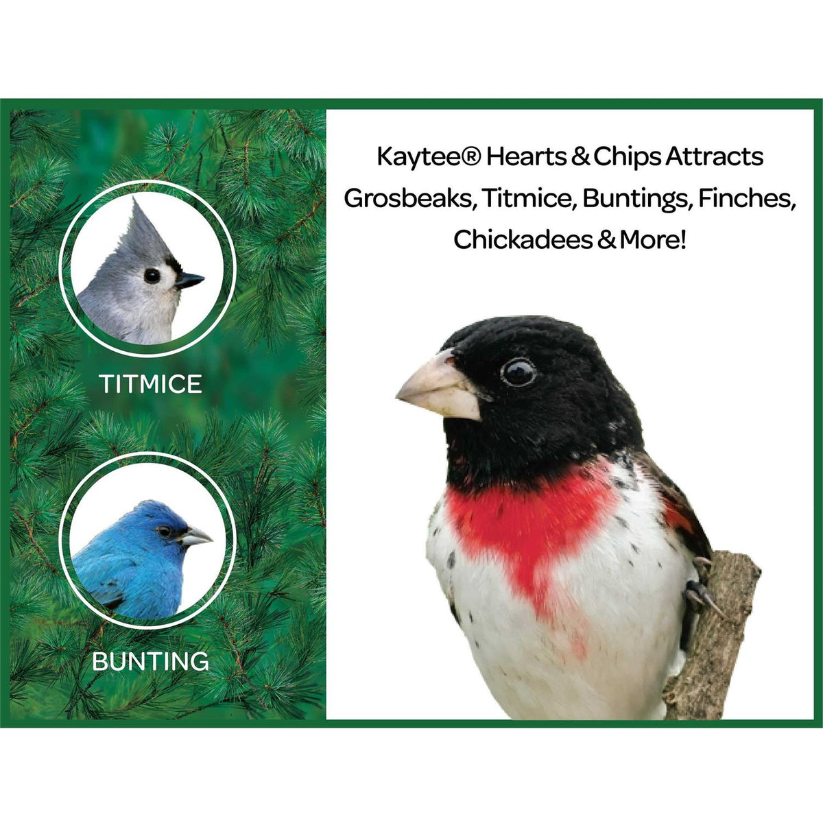 Sunflower Hearts & Chips Wild Bird Food H653458