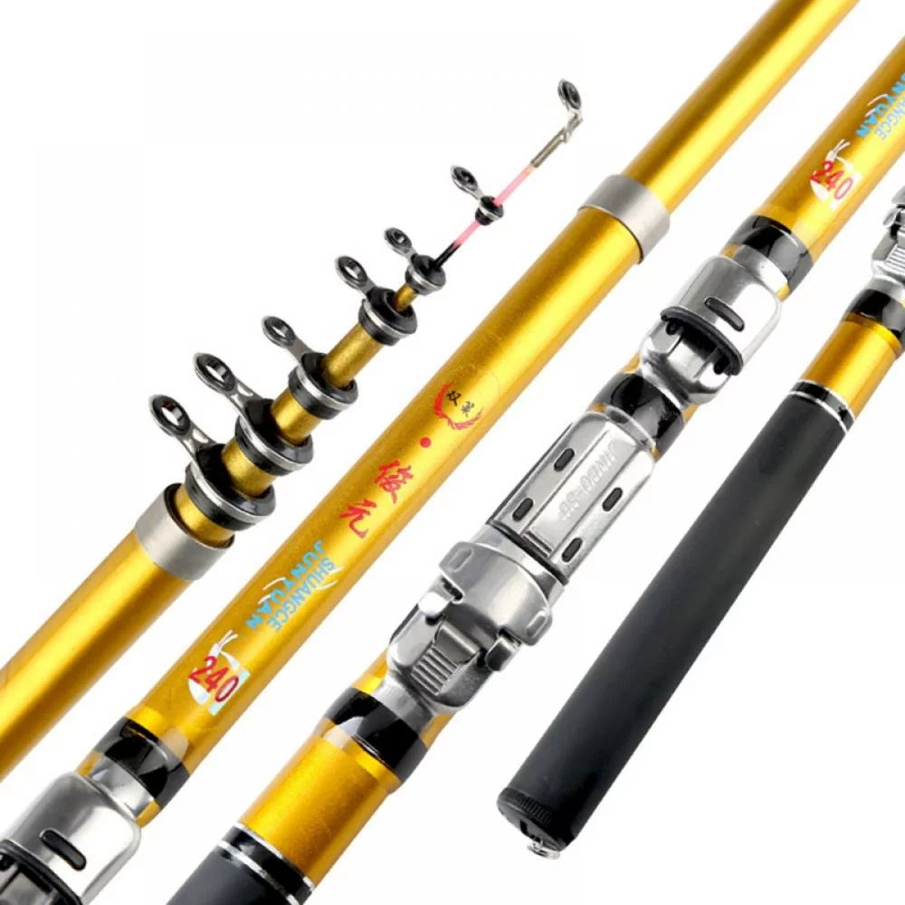 Telescopic Spinning Fishing Rod U496