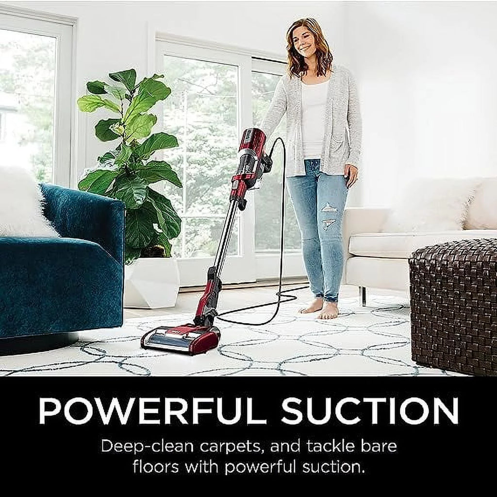 Corded Stick Vacuum with Self-Cleaning Brushroll V2460