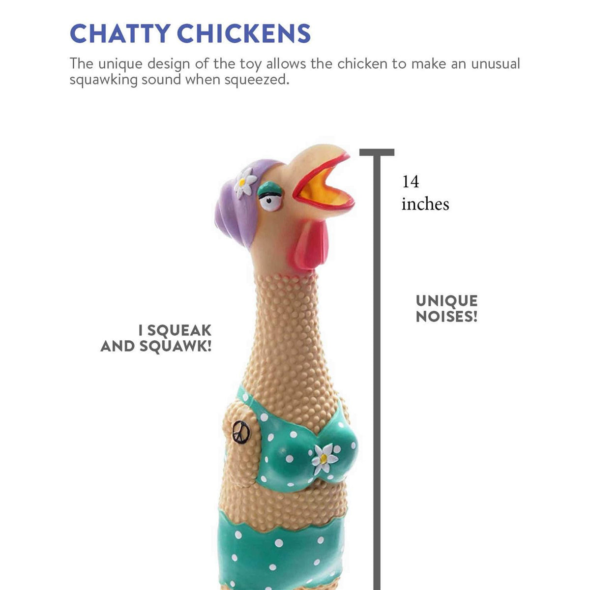 Chicken Dog Toy Z65586