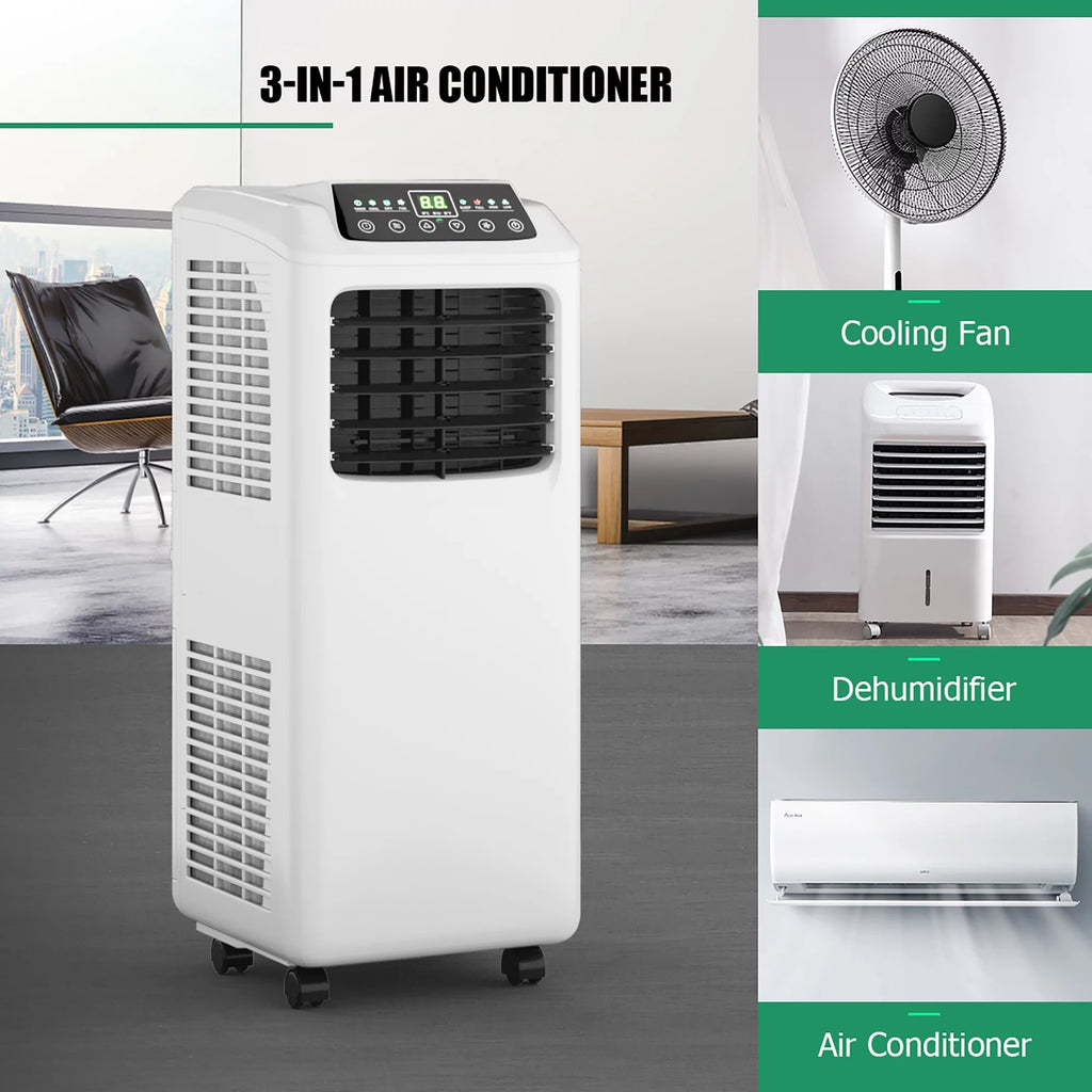 5500 BTU 3-in-1 Portable Air Conditioner with Dehumidifier and Window Kit T52020