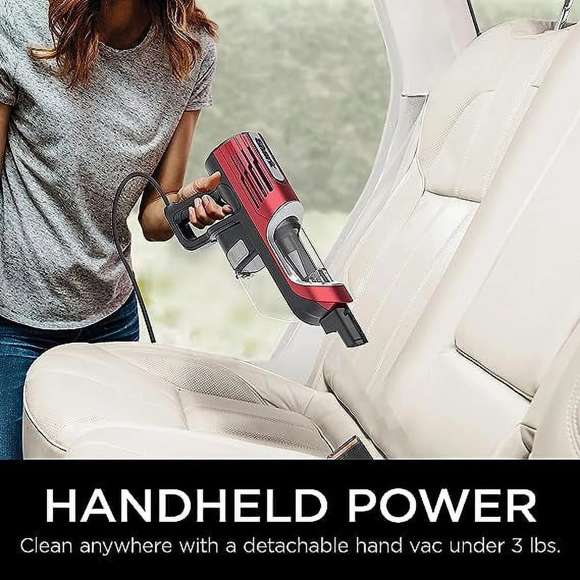 Corded Stick Vacuum with Self-Cleaning Brushroll V2460
