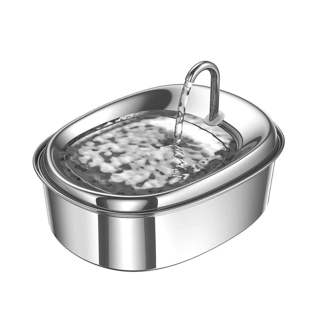 2.5L Stainless Steel Automatic Pet Water Fountain P2408